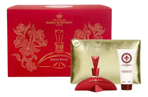 Rouge Royal - Kit Marina de Bourbon Perfume + Creme e Necessaire
